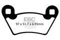 EBC 17-20 Polaris 570 Ace R08 All models Front Left/Right SV Series Brake Pads