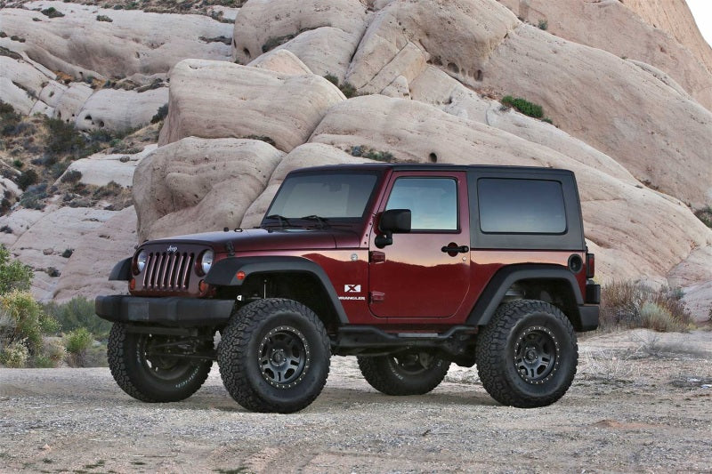 Fabtech 07-18 Jeep JK 4WD 2-Door 3in Sport System w/Stealth Shocks
