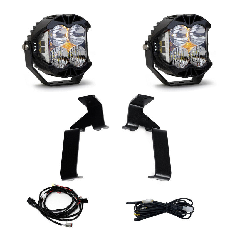 Baja Designs 21-25 Ford Raptor (Base/37/R) LP4 A-Pillar Kit