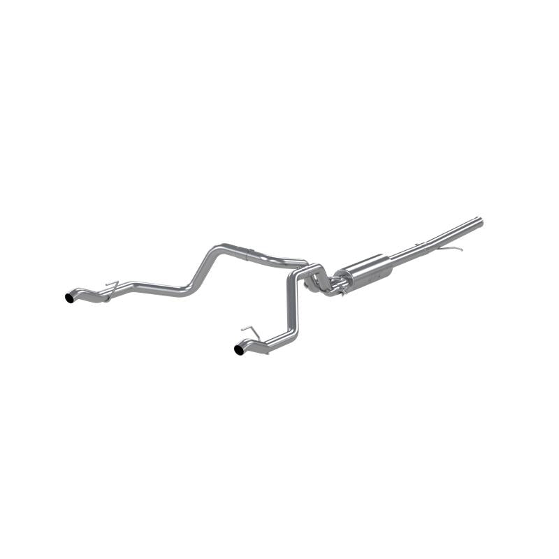 MBRP 2019 Chevrolet Silverado 1500 4.3L/5.3L 2.5in Cat Back Dual Rear Exit - T304