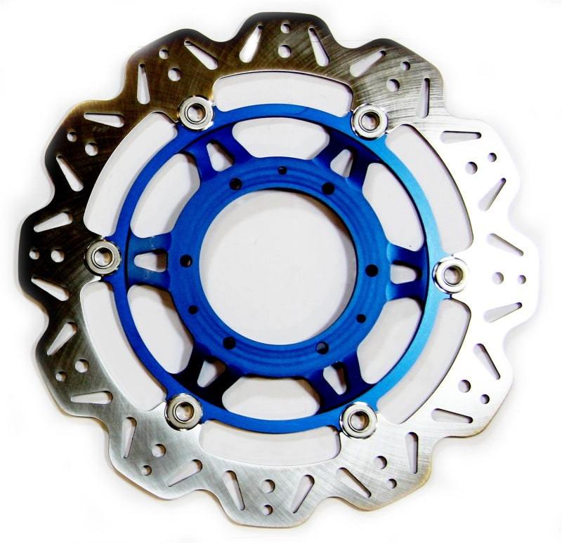 EBC 03-04 Honda CBR 600 RR Front Left/Right Vee Floating Blue Rotor