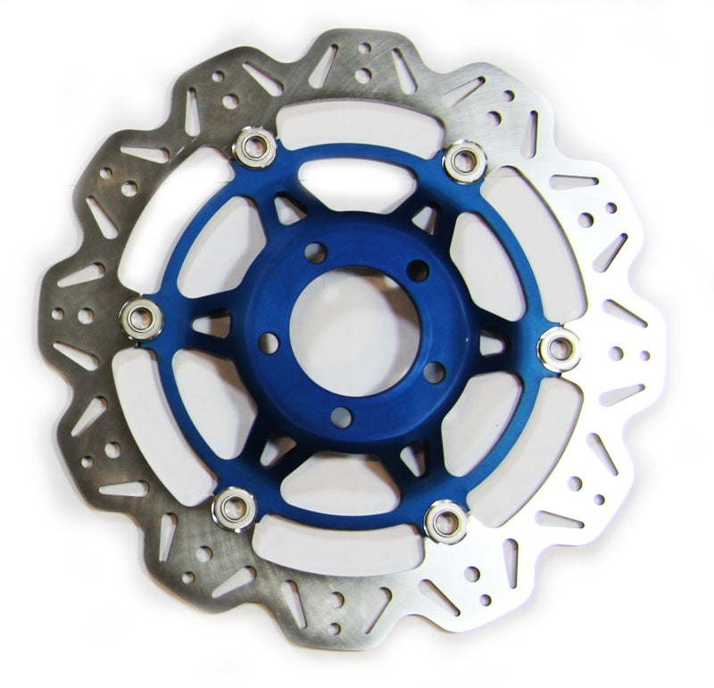 EBC 92-93 Suzuki GSX-R 600 Front Left/Right Vee Floating Blue Rotor