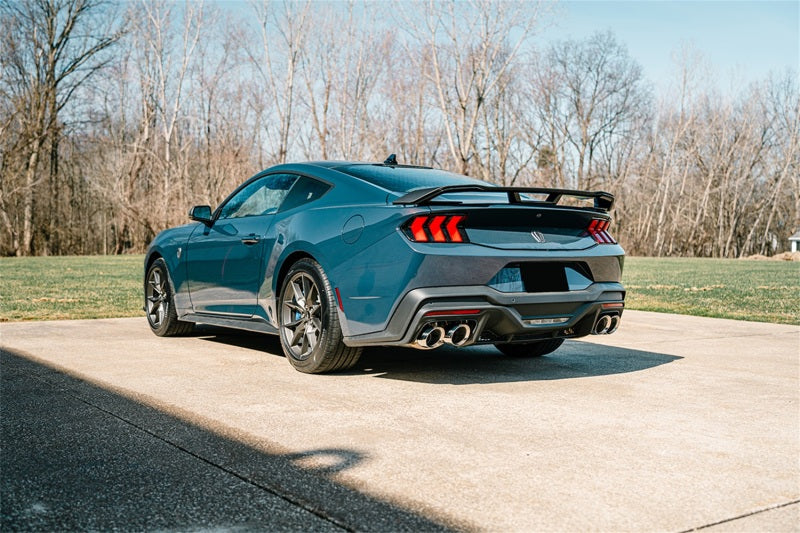 Corsa 24+ Ford Mustang Dark Horse 5.0L 3.0in Dual Rear Exit Cat-Back w/Twin 4.5in Polish Slash Tips