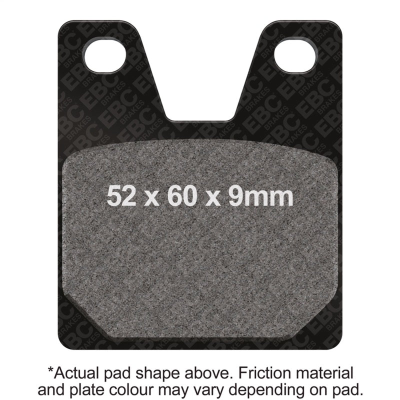 EBC 99-01 Yamaha YZF 750 Road Version (R7 OWO2 5FL1) Rear Left FA-SFA-TT-X Brake Pads