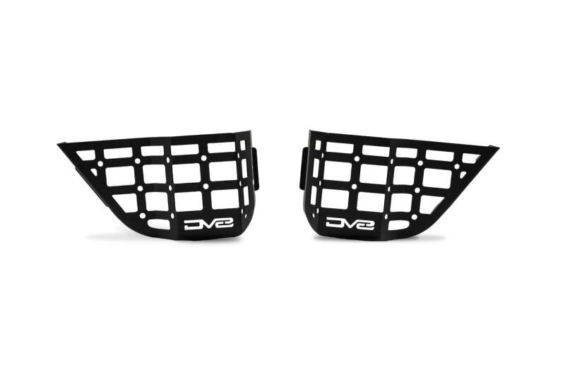 DV8 Offroad 11-18 Jeep Wrangler JK Front Door Pocket Molle Panels