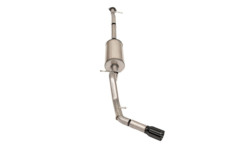 Corsa 2017-2022 Chevrolet Colorado ZR2 3.6L V6 3.0in Cat-Back Single 4.0in Tip w/ Black Polished Tip
