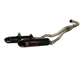 Big Gun 15-23 Yamaha Raptor 700 Ballistic Series Dual Full System Exhaust