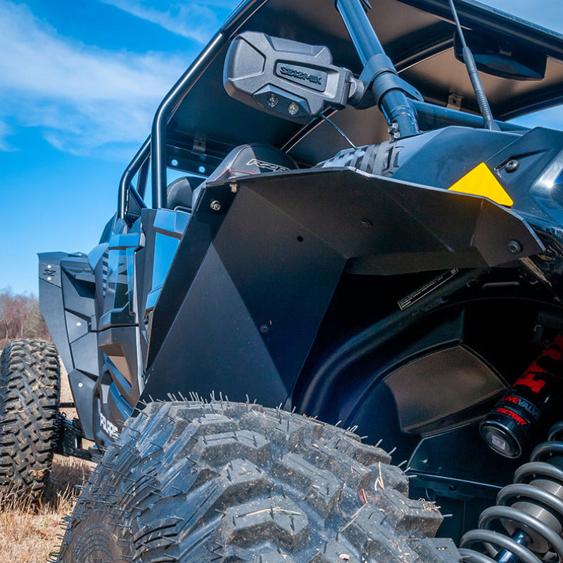 Seizmik 14-22 Polaris RZR XP 1000/ Turbo S/4 HDPE Fender Flares Kit - Black
