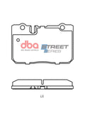 DBA 97-00 Ford F-250 HD (4 Whl ABS) 4WD Front Street Series Brake Pads