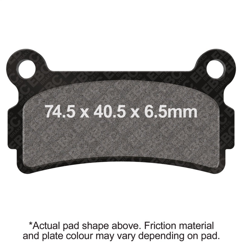 EBC 89-92 Beta TR34 260 Zero Rear Left R Series Sintered Brake Pads