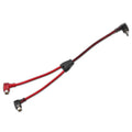 DS18 Level 2 RCA Wire Y Connector 1 Male to 2 Females Smart 90-Degree Connectors
