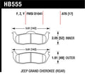 Hawk 06-10 Jeep Commander / 05-10 Grand Cherokee / 05-10 Armada / 04 Pathfinder / 04-10 Tital 5.6L /