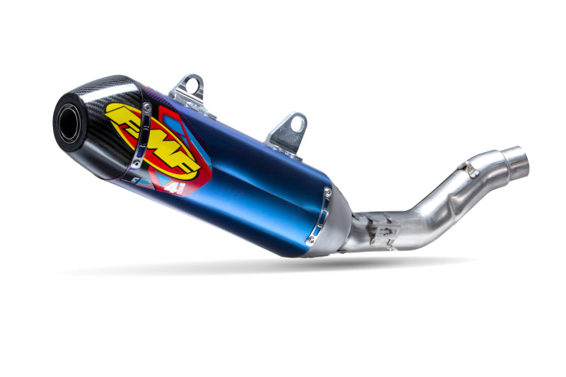 FMF Racing Suzuki RMZ250 19-25 Factory 4.1 RCT S/O Anodized w/Carbon Cap