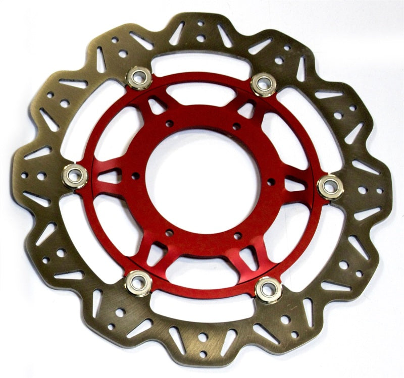 EBC 04-05 Honda CBR 1000 RR Front Left/Right Vee Floating Red Rotor