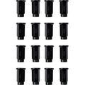 ITP Lug Nuts (Box of 16) - 10x1.25 Flat Base / 14mm Head - Black