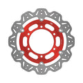 EBC 1992 Triumph Hinckley Daytona 750 3 cyl Front Left/Right Vee Floating Red Rotor