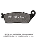 EBC 11-14 Honda CBR 250 R Front Left/Right FA-SFA-X Brake Pads