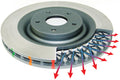 DBA 05-24 Nissan Frontier 4 Cyl RWD (US Only) Rear 4X4 Survival Street Slotted Rotor