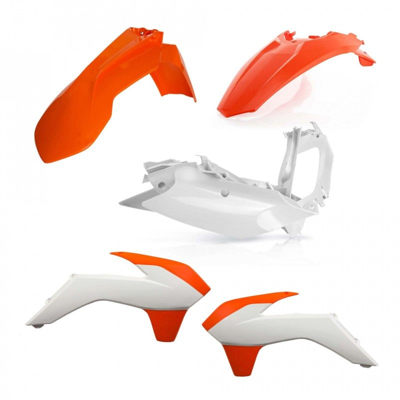 Acerbis 14-16 KTM EXC/EXC-F/XCF-W/XC-W Plastic Kit - 16 Orange