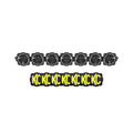 KC HiLiTES Gravity Titan LED Light Bar for Ford Super Duty - 45in. (7-Light)