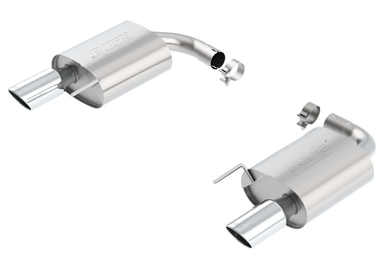 Borla S-Type Rear Section 15-17 Ford Mustang GT 5.0L V8 MT/AT 2.5in pipe 4in tip
