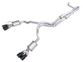 AWE 2021+ Chevy Tahoe/GM Yukon 6.2L 0FG Edition Cat Back Exhaust - Quad Diamond Black Tips