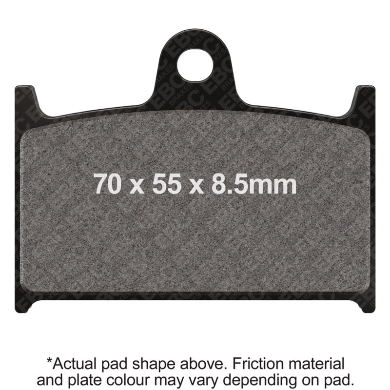 EBC 03-04 Triumph Hinckley Daytona 600 Front Left/Right Sintered HH/R Brake Pads