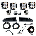 Baja Designs 21-25 Ford Raptor Squadron Pro 2.0/S1 Fog Pocket Kit (Multi Patterns) - Clear