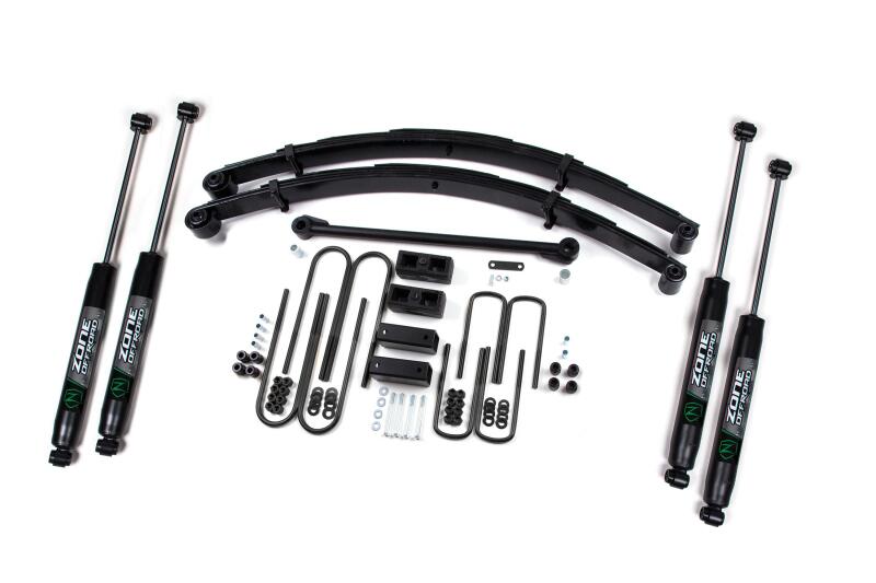 Zone Offroad 99 Ford F-250/350 4in Suspension System