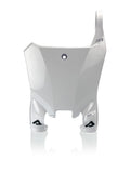 Acerbis 21+ Honda CRF250R/250RX/ CRF450R/RX/ CRF450R-S Front Number Plate- Raptor 2 - White