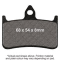 EBC 94-95 Honda RVF 750 RR RC 45 Front Left/Right Sintered HH Brake Pads