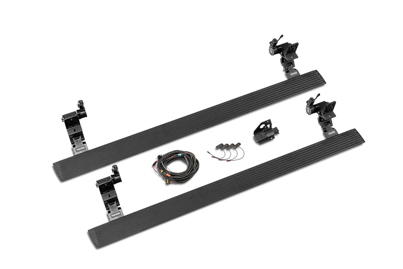 RealTruck 11-18 Ram 1500 QC / 09-10 Ram 1500 EC 4dr VoltStep Electric Running Board Kit - Tex. Blk