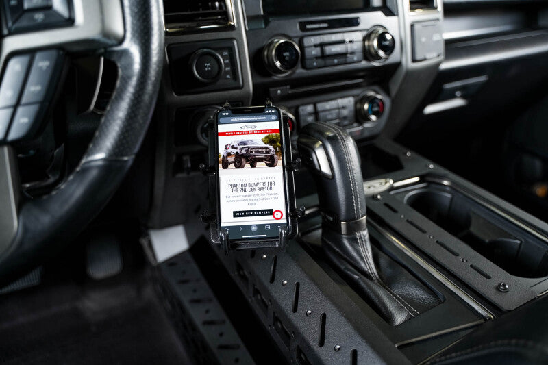 Addictive Desert Designs15-20 Ford F-150 / 15-20 Ford Raptor Center Console Molle Panels - Full Set