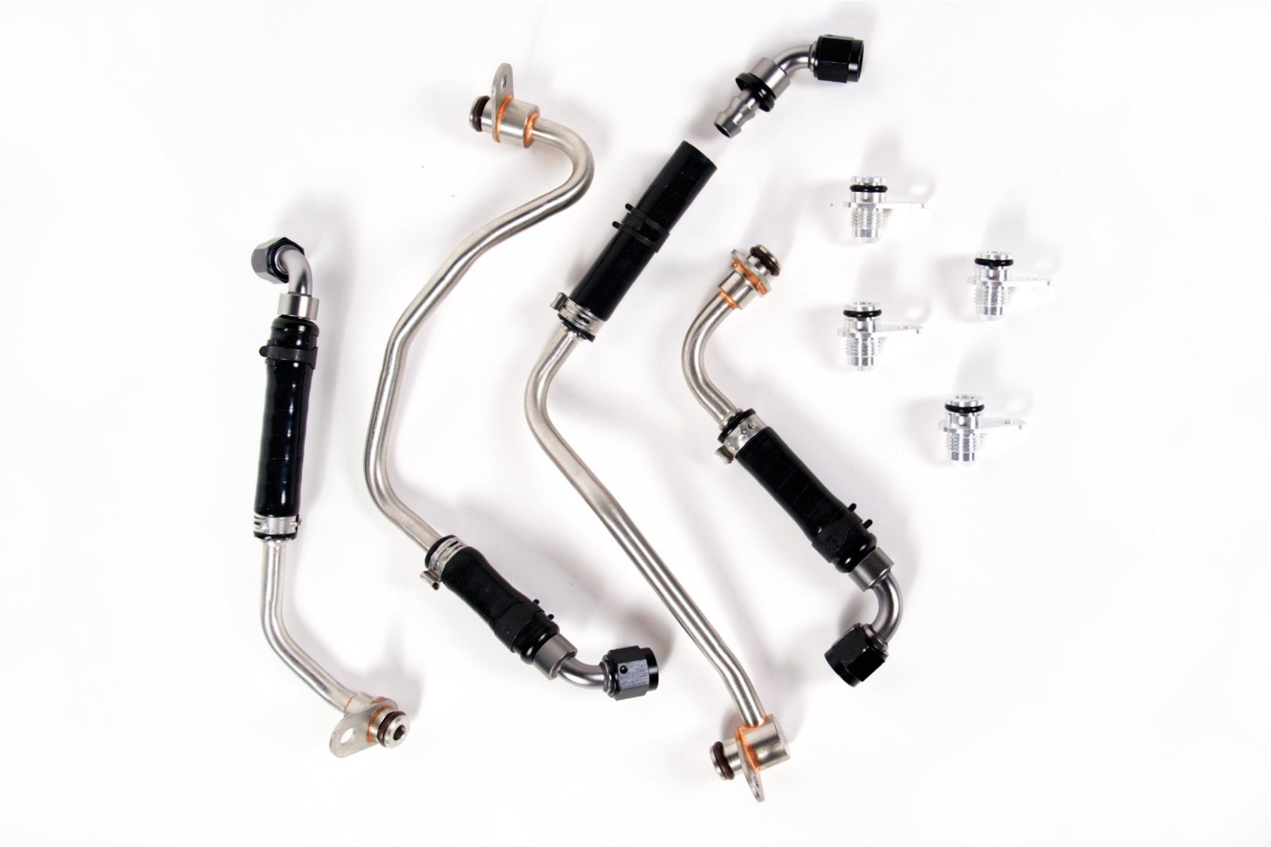 Full-Race 2017-2020 Ford F-150 & Raptor 3.5L EcoBoost Turbocharger Coolant Line Upgrade Kit