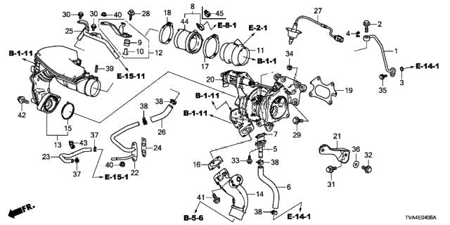 Genuine Honda Accord 2.0T Oxygen LAF Sensor - Upstream